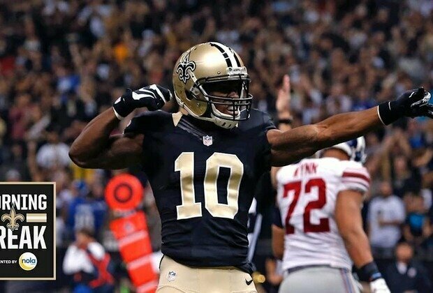 Morning Break: Saints announce the return of Brandin Cooks