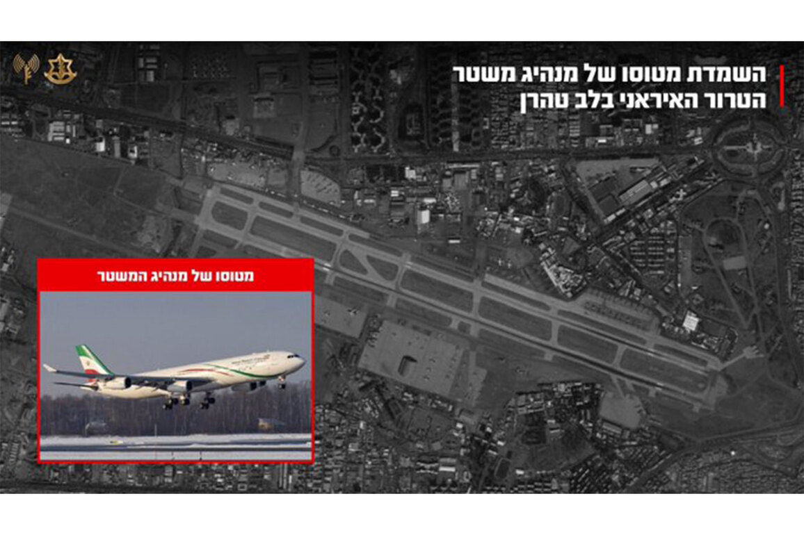 Israeli Air Force destroys aircraft used by former Iranian Supreme Leader Ali Khamenei
