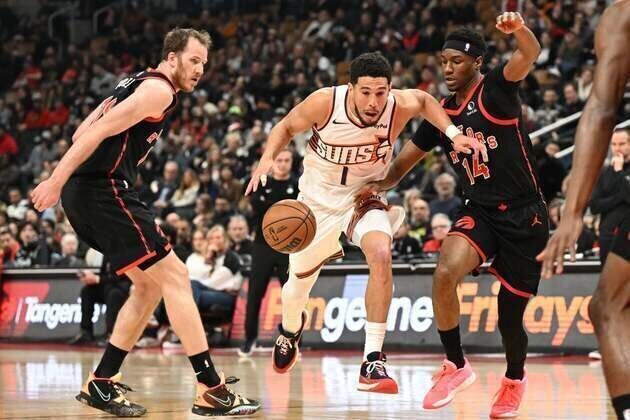Raptors rally to knock off Suns