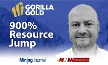 Gorilla Gold: 900% Resource Jump