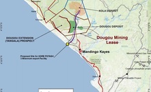 Kore has announced the first mineral resource estimate for the Dougou extension deposit