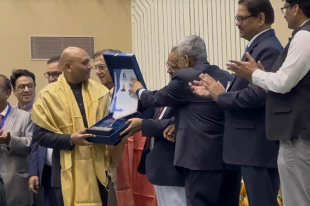 Writer-diplomat Abhay K conferred with Bharat Shiksha Samman 2025