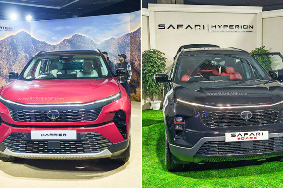 Tata Harrier and Safari Petrol Specs Revealed  New Top Ultra Variants