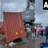 TN authorities alert for toxic debris washing ashore after Liberia-registered ship sinks off Kerala coast