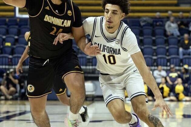 Cal overcomes slow start to down Division II Dominican