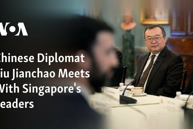 Chinese Diplomat Liu Jianchao Meets With Singapore&#039;s Leaders