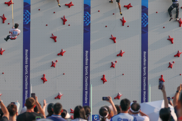 (SP)CHINA-CHENGDU-THE WORLD GAMES 2025-SPORT CLIMBING-MEN'S SPEED SINGLE 4 (CN)
