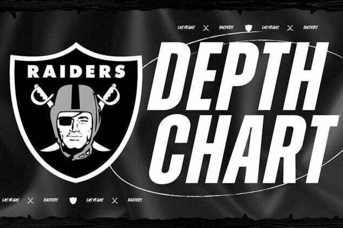 Raiders' unofficial depth chart for Week 17 vs. Giants