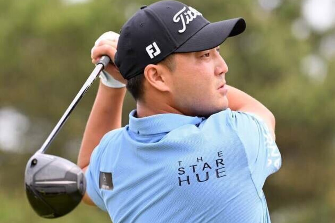 Richard T. Lee leads LIV Golf Promotions after first day
