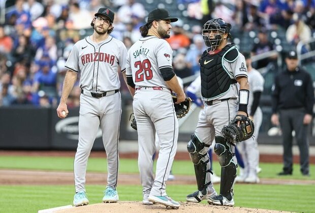 Diamondbacks ace RHP Zac Gallen (hamstring) exits vs. Mets