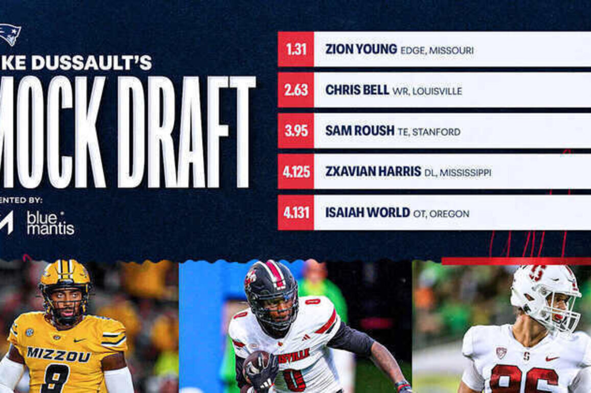 Deuce's Mock Draft 1.0: Patriots Double Dip at Multiple Spots