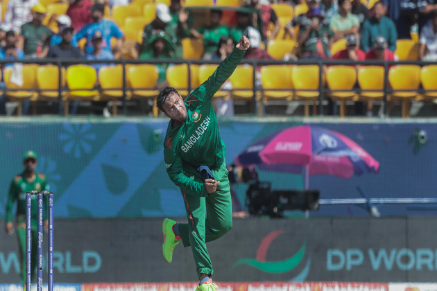 "Was doing it a little bit intentionally": Shakib Al Hasan on his illegal action for Surrey
