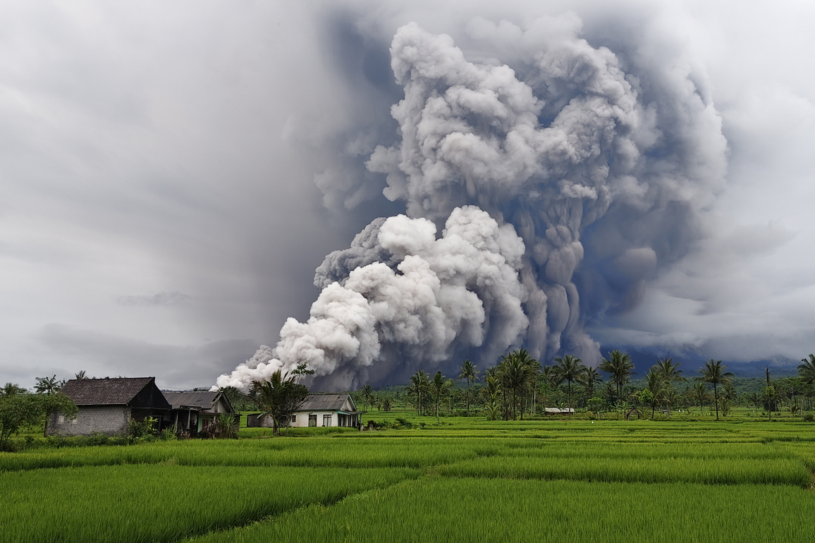 INDONESIA-LUMAJANG-SEMERU VOLCANO-ERUPTION