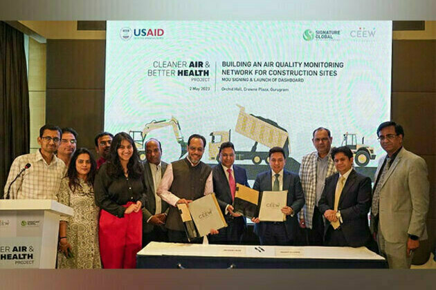 Signature Global (India) Limited and CEEW deploy a Pilot Air Quality Monitoring Network in Gurugram to manage construction dust