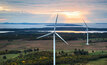 Wind turbine assets photographed onshore acreage in Vietnam