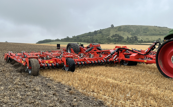 Kuhn tine cultivator investment adds flexibility on heavy soils