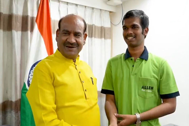 "Proud achievement...": Lok Sabha Speaker Om Birla congratulates JEE Main 2025 topper