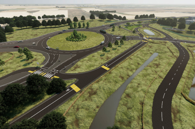 Graham to start work on £74m Clifton Hampden bypass