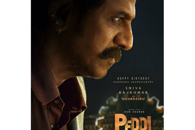 Shiva Rajkumar's look from Ram Charan's 'Peddi' unveiled on his birthday
