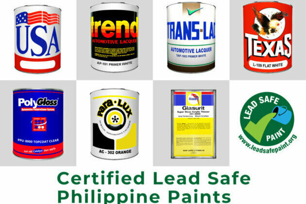 Seven More 'Made in the Philippines' Paints Pass Third-Party Lead Safe Paint Certification