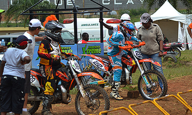 A battle between Omar and Blick for Motocross title A battle between Omar and Blick for Motocross title