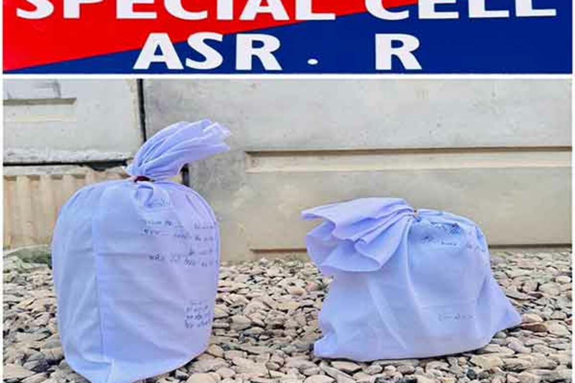 Punjab Police seizes 2 kg heroin; one drug peddler nabbed from Amritsar