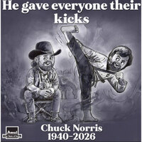 Amul pays tribute to Hollywood action star Chuck Norris through special topical doodle