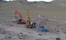 Drilling at Diablillos in Argentina's Salta province