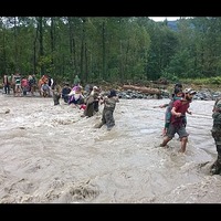Cloudburst hits Kashmir pilgrimage route, killing 46, many missing