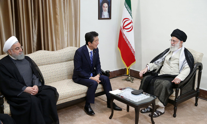 Japan PM meets Iran supreme leader seeking to ease US tensions Japan PM meets Iran supreme leader seeking to ease US tensions