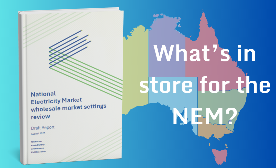 The NEM is being reviewed and a draft report has been published today.