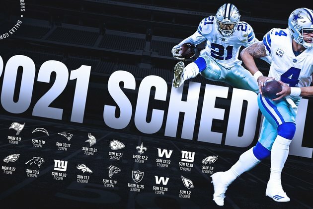 Full 2021 Regular & Preseason Dates Announced