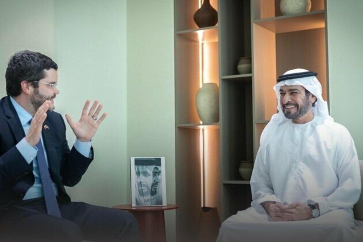 Hamdan bin Mubarak, Colombian Ambassador discuss prospects for sports, football cooperation