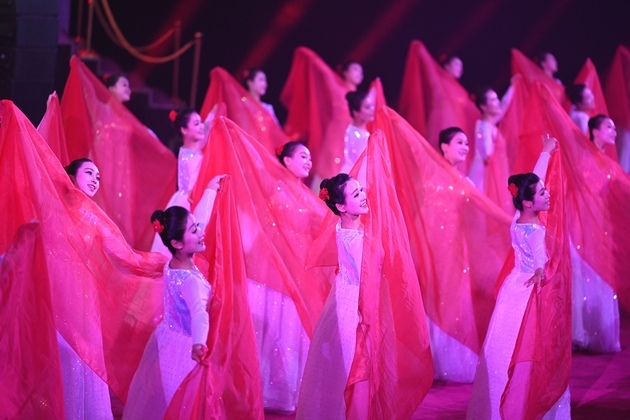 DPRK-PYONGYANG-CHINA-XI JINPING-ARTISTIC PERFORMANCE