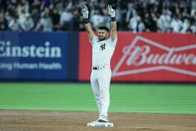 Jasson Dominguez's 3-run double lifts Yankees over Royals
