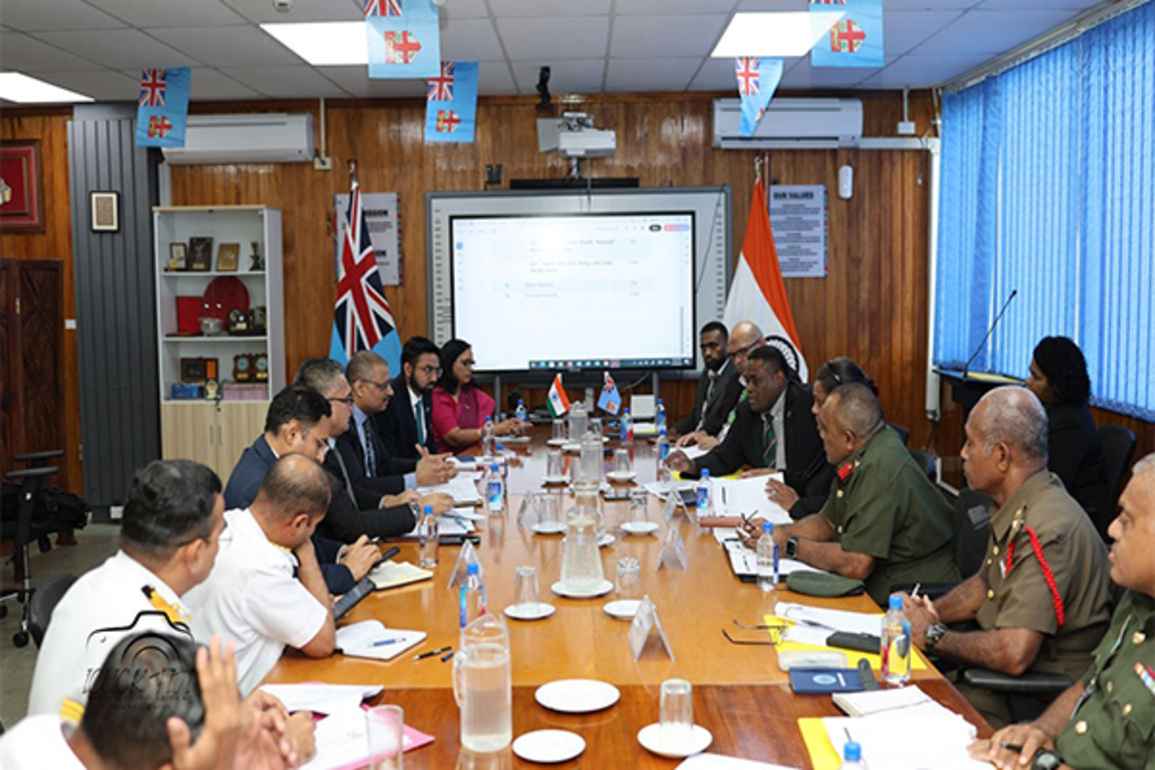 India, Fiji hold first Joint Working Group meeting on defence cooperation in Suva