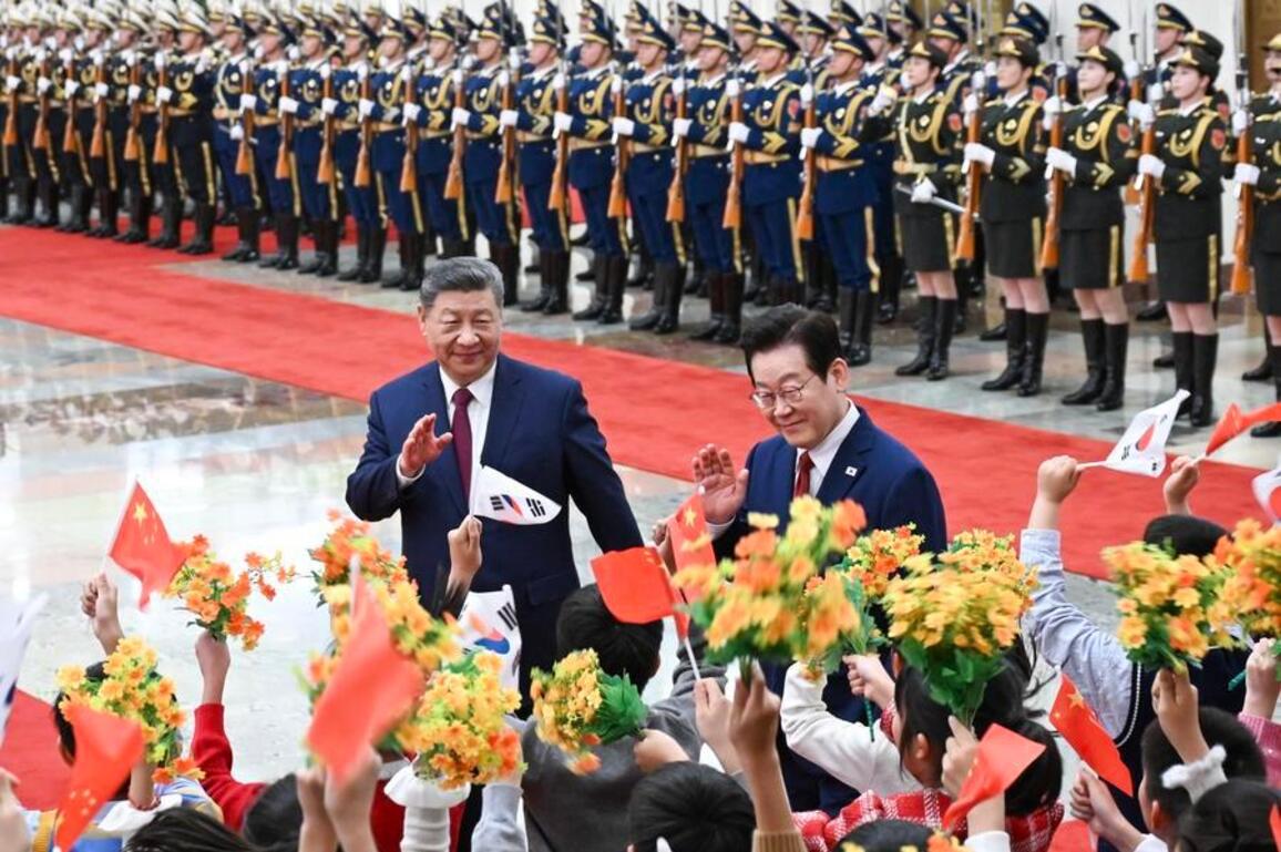 Update: Xi holds talks with ROK President Lee Jae Myung