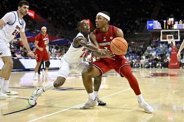 Jaron Pierre Jr., Boopie Miller lead SMU to win over No. 21 Louisville