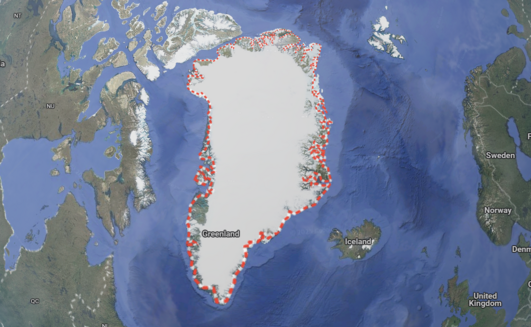 Greenland is an autonomous region of Denmark.