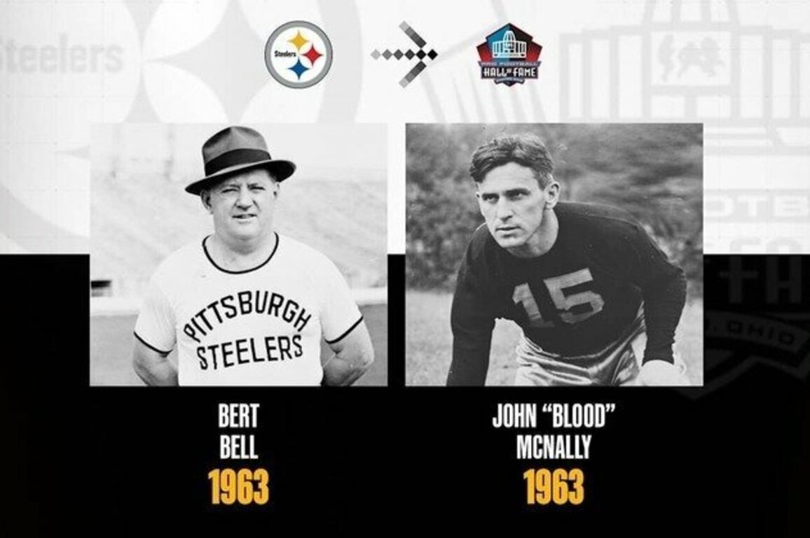 Steelers in HOF: Two of the first