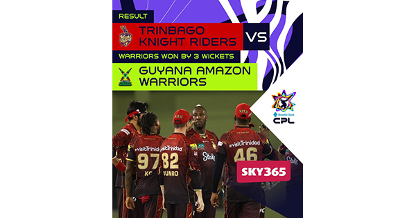 CPL: Pretorius' unbeaten 26 powers Warriors to nail-biting win over Knight Riders