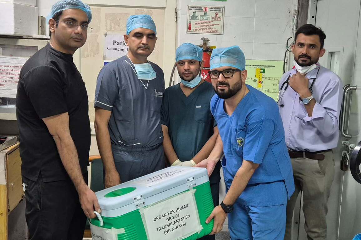 45-year-old brain-dead woman saves lives through organ donation