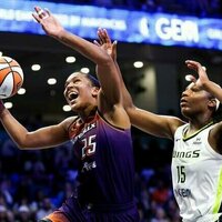 Sami Whitcomb's career-high 36 points carry Mercury past Wings