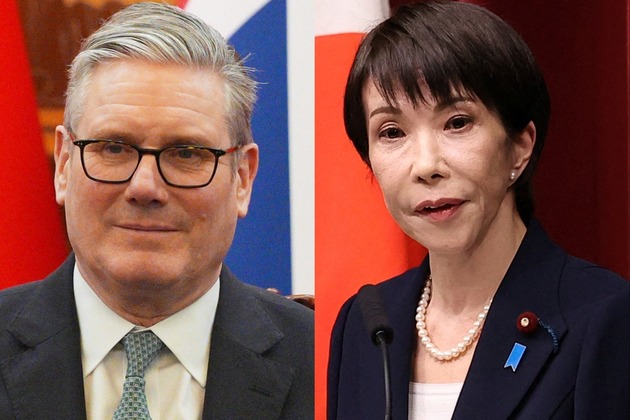 Japan and UK leaders agree to expand defence and security cooperation amid shifting global tensions