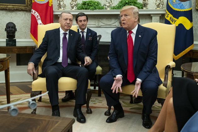 Strained US-Turkey Ties as Trump and Erdogan Hold Meeting