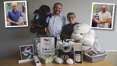 Kent Blaxill buys community defibrillator