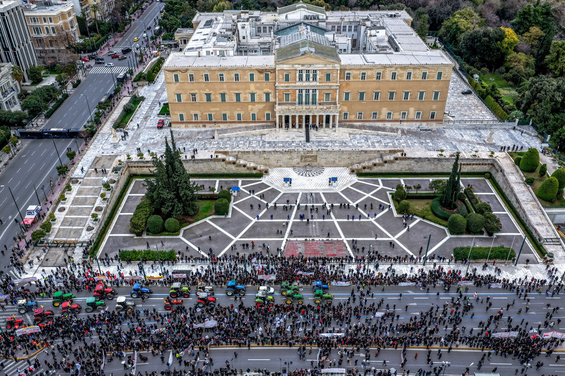 GREECE-ATHENS-FARMER-PROTEST