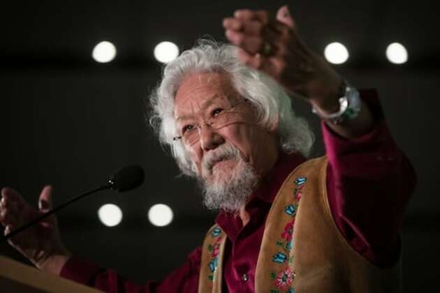 No, David Suzuki hasn&#39;t given up on the climate fight  but his battle plan is changing