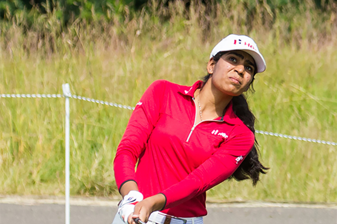Diksha Dagar recovers late to finish in top 10 at PIF London golf