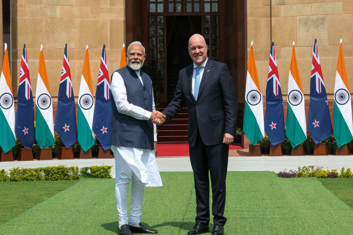 India, New Zealand announce free trade agreement; to serve as catalyst for trade, investment